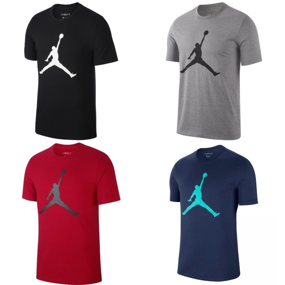 Jordan Men’s T-Shirt Jumpman Short Sleeve Crew Athletic Basketball Active Tee