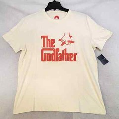 Lucky Brand Godfather Mens Extra Large XL Beige Paramount Movie Casual Logo NWT