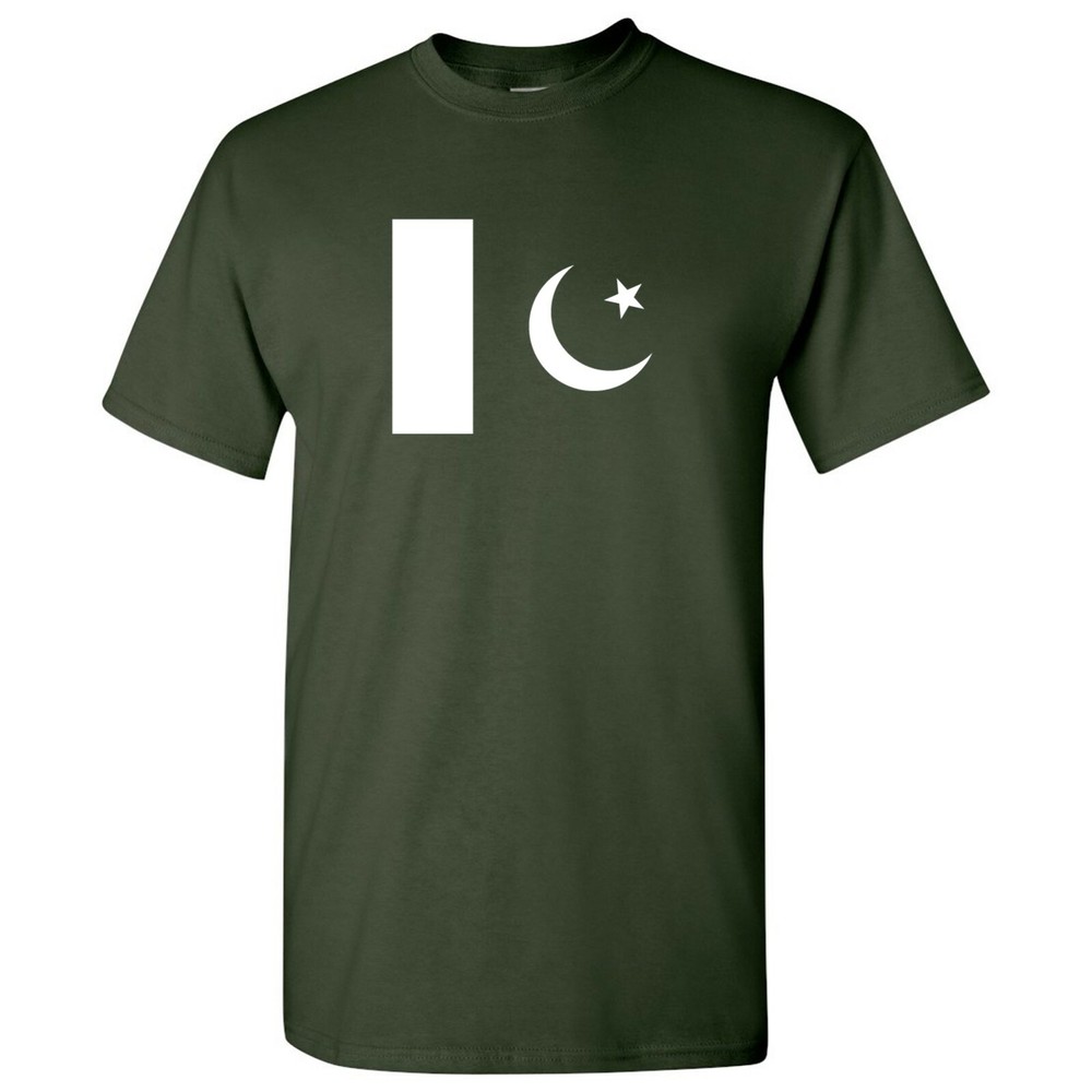 Pakistan Flag Country Home Souvenir National Pride T Shirt – Forest