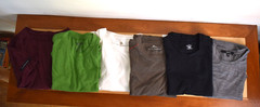 6 Sz S T-Shirts QOR, Quince, Tommy Bahama, Cariloha, Alphalete, Territory Ahead