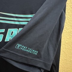 Pat’s Run 18th Annual, 42 Pat Tillman T-shirt Mens Navy as shown 2xl.