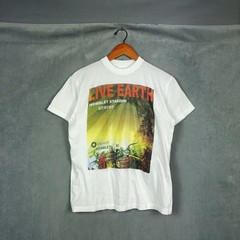 Live Earth Concert for a Climate in Crisis t shirt Small Red Hot Chili Peppers