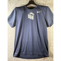 Nike Dri-FIT Shawnee State University SSU Bears T-Shirt Mens Medium Navy Blue