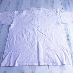 90s I Didnt Do It Funny Pink/White Tee Size Large Single Stitch 1994 Cal Cru USA