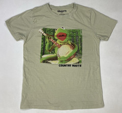 Disney The Muppets Kermit The Frog Country Roots Graphic T-shirt Men Medium