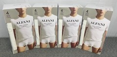 ALFANI Lot of 4 Men’s XXL 4-Pack Slim-Fit Solid Cotton Undershirts 16 Total NWT