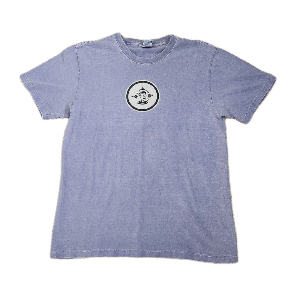 Jack’s Cosmic Dogs T Shirt Adult M Purple Astronaut Rocket Space Men’s Logo SC