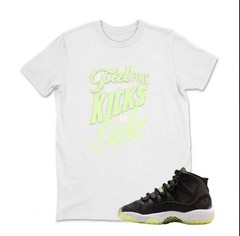 I Feel Fine Shirt to Match JD 11 Inner Beast, BLACK/WHITE