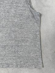 Allsaints Figet Vest Cotton Men Tank Top Sleveless T Shirt Size M Grey
