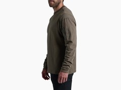 Kuhl Kommando Long Sleeve Organic Cotton Crew in Kanteen – New w/ Tags