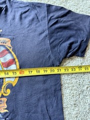 Vintage 1992 3D Emblem If Truckers Stop America Stops T-Shirt Made USA L