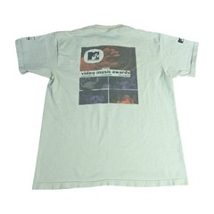 👀RARE 1992 MTV VMAs T-Shirt Los Angeles – Nirvana ‘RM’ STUNT – RHCP – Pearl Jam