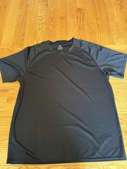 Men’s Set Of 5 Polyester Short Sleeve Shirts – XXL- New Without Tags