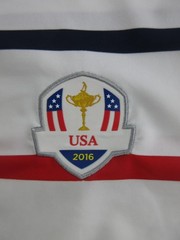 USA 2016 Ryder Cup Polo Shirt Mens XL White Golf RLX Ralph Lauren Stripe