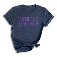 America’s Love Run Shirt, Running Event Shirt, Charity Race Gear, Marathon Shirt
