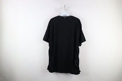 Nike Running Mens XL Spell Out Kenya Shield Tailwind Short Sleeve T-Shirt Black