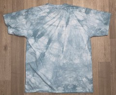 The Mountain Tie Dye Parrot T-Shirt Large Blue Birds Art Colorful