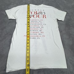 Bay Island Sportswear Shirt Mens Small White Justin Timberlake 2013 Tour