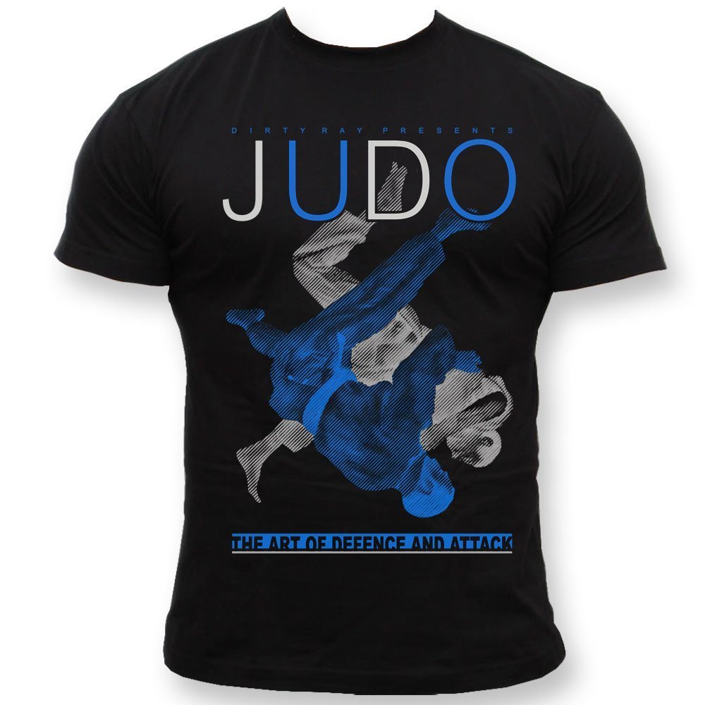 Dirty Ray Martial Arts MMA Judo Men’s Short Sleeve Herren Kurzarm T-Shirt K20C