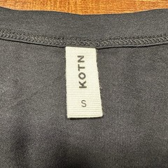 Kotn T Shirt Mens S Black Organic Cotton Oversized Fit Portugal Luxury Minimal