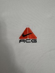 Nike ACG Men’s Loose Fit White T-Shirt Sz Large Lungs Logo NWT DQ1815-121
