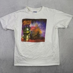 VTG Hanes Edgar Winter Mission Earth Album Band Promo White Shirt Men’s Large