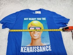 Barbie Ken Graphic Tee Blue Get Ready For The Kenaissance Size XL
