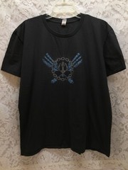 RWBY Neptune Symbol Rooster Teeth Men’s Graphic Black T-shirt XL Short Sleeve