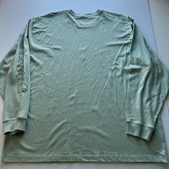 Carhartt Loose Fit Heavyweight Long-Sleeve Graphic Tee Men’s Size 2XL TK0231-M