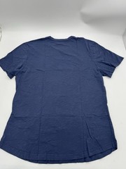 Men’s Short Sleeve Todd Navy Blue Shirt 100% Organic Cotton -NEW- LumberUnion