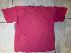 VTG 90s Bugle Boy T-Shirt Jnco StyleThick Cotton Graphic Red Men’s USA XL/2XL