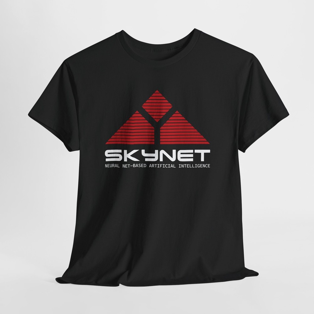 New Skynet Logo T-Shirt Men & Women Tee S-5XL