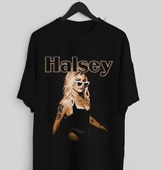 Halsey T Shirt Pop Rap Hip Hop Music T-Shirt Tee Unisex Cotton Tour