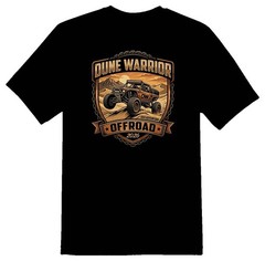 Dune warrior offroad 2026 tee shirt white or black. for your atv utv offroad fun