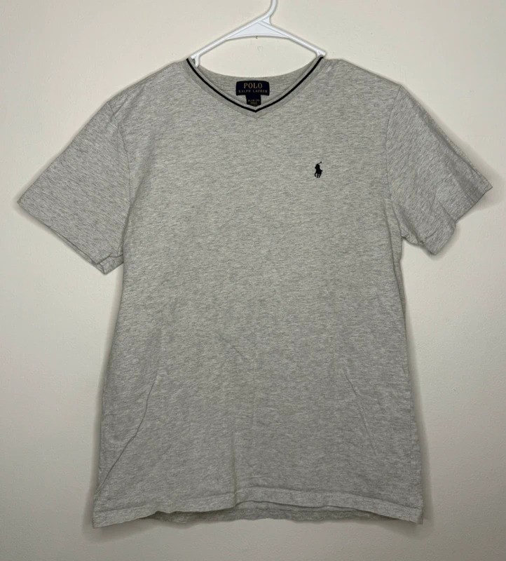 Vintage polo Ralph Lauren gray t shirt