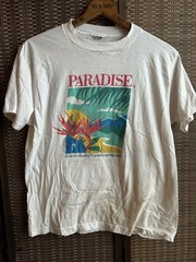 Vintage Paradise PC Graphics Like Men’s Medium Tropical Beach Screen Print