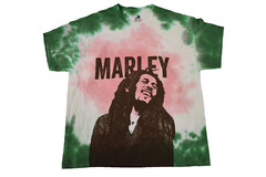 Zion Rootswear Mens Bob Marley Tie Dye Raggae Music Shirt New XS-3XL