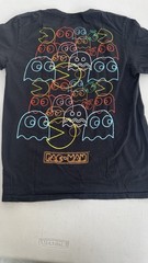 C-Life Group, Ltd. Men’s Black Pac-Man Graphic Crew Neck Short Sleeve T-Shirt S