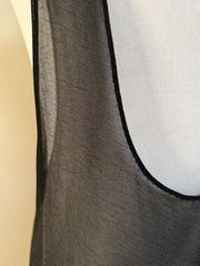 NWT Saint Laurent YSL Runway Scoop Plunging U Sleeveless Tank Top Shirt XS $1650