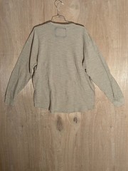 CSG thermal shirt mens size 2XL crew neck long sleeve tan