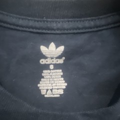 adidas Originals Black/Yellow Logo Graphic Jersey Cotton T-Shirt Men’s S