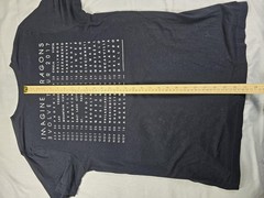 Imagine Dragons Shirt Mens Medium Black Evolve Tour 2017 Concert Band Tee