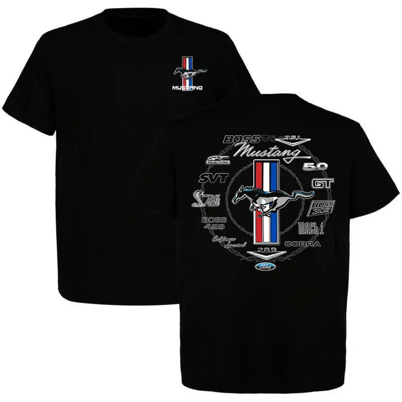 Mustang Logo Since 1964 T-Shirt Ford Fans T-Shirt Car Enthusiast Ford Gang Style