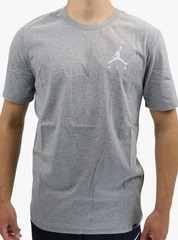 Size XXL – Nike Jordan JSW Jumpman Air Embroidered Shirt, Grey/White Tshirt