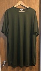 One Bone Mens Green Short Sleeve Scoop Bottom T-Shirt OB242A Big Tall Size 2