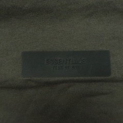 Fear Of God Shirt Men Extra Large Green Long Sleeve Tee FOG Essentials Oversized