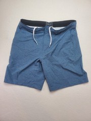 Valor Collective Men’s Drawstring Blue Flat Front With Pockets 9″ Inseam Size 36