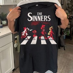 Hazbin Hotel THE SINNERS Unisex T Shirt Gift For Fan S-5XL