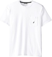 Men’s Pocket T-Shirt Casual Crew Neck Short Sleeve Solid Tee True to Size Fit