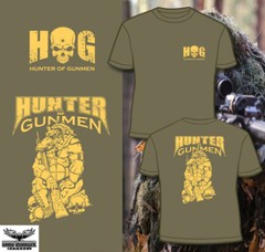 HOG – Hunter of Gunmen 0317 8541 Sniper Lejeune Pendleton Okinawa T-shirt